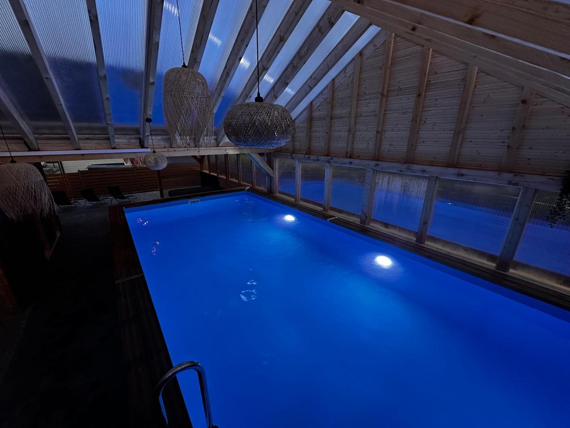 Domki Zlote Piaski Kryty Basen Sauna Jacuzzi Jastrzebia Gora Ngoại thất bức ảnh